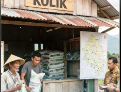 Dugaan Kios Di Desa Sisir, Jual Pupuk Subsidi Urea & Phonska Rp115.000- Per Sak, Petani Menjerit Kios Makin Untung