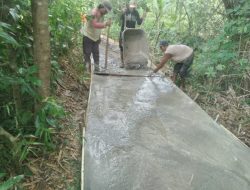 PEMBANGUNAN RABAT BETON DESA KEDUNG BANTENG KABUPATEN BLITAR MANFAATKAN DANA DESA TAHUN 2026