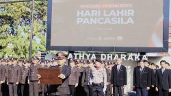 *Peringati Hari Lahir Pancasila, Kapolres Kediri Kota Ajak Personel Implementasikan Nilai-Nilai Pancasila