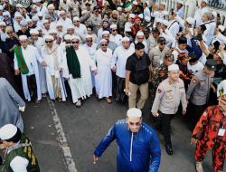 Polres Gresik Libatkan Ratusan Personel Layanan Pengamanan Haul Habib Abu Bakar Assegaf ke-71