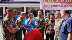*Kunker Asrenum Panglima TNI Di Dampingi Dandim 0808/Blitar Tinjau KDKMP Di Blitar