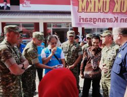 *Kunker Asrenum Panglima TNI Di Dampingi Dandim 0808/Blitar Tinjau KDKMP Di Blitar