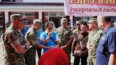 *Kunker Asrenum Panglima TNI Di Dampingi Dandim 0808/Blitar Tinjau KDKMP Di Blitar
