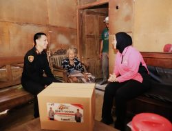“80 Tahun Mengabdi, Polri untuk Masyarakat”, Kapolres Kediri Kota dan Taruna Akpol Gelar Bakti Sosial di Desa Kanyoran*