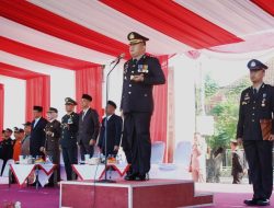 *Polres Jombang Gelar Upacara Peringatan HUT Bhayangkara ke-80 Tahun 2026 dengan Khidmat