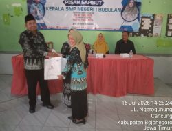 PISAH SABUT KEPALA SMP NEGERI 1 BUBULAN BOJONGORO