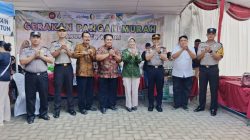 *POLSEK KANDAT GEBRAK KETAHANAN PANGAN! Gerakan Pangan Murah dan Cek Kesehatan Gratis Diserbu Warga Cendono*