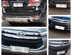 DIDUGA 5 Mobil Dinas Pemprov Jatim Diduga Ngumpet Pakai Pelat Putih Di Acara Khofifah di Malang
